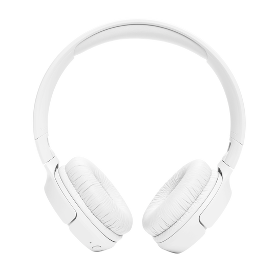 JBL Tune 520BT vista frontal en color blanco