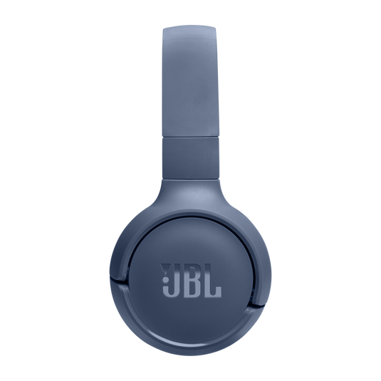 JBL Tune 520BT vista lateral izquierda azul