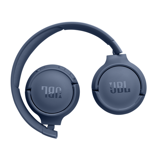JBL Tune 520BT vista plegada compacta azul