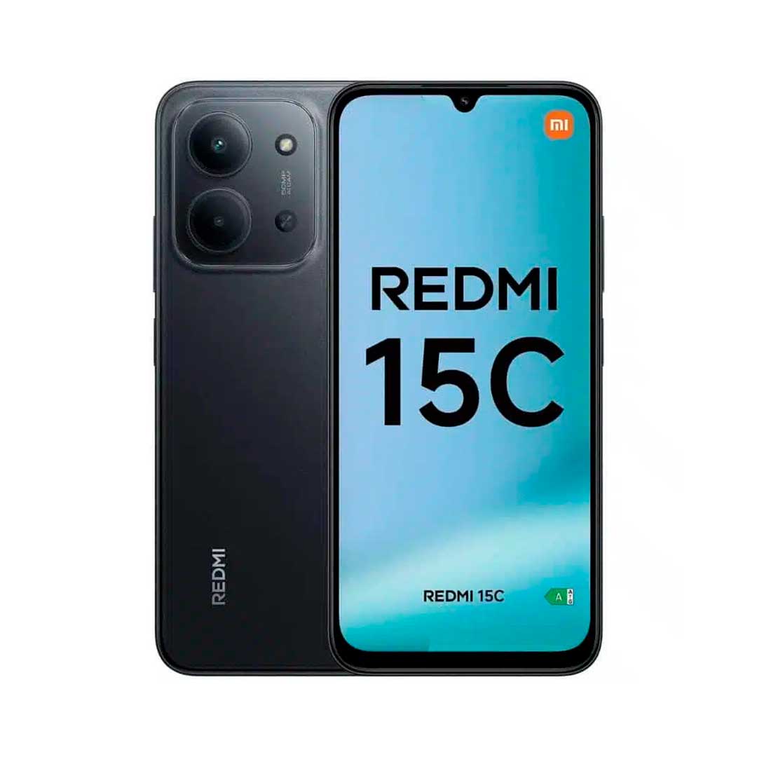 Xiaomi Redmi 15C 5G vista frontal con pantalla 6.9 pulgadas