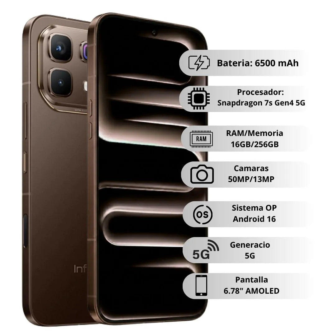 Celular Infinix Note 60 Pro | 256GB 8GB RAM AMOLED Curva 120Hz Cámara 108MP Carga 70W