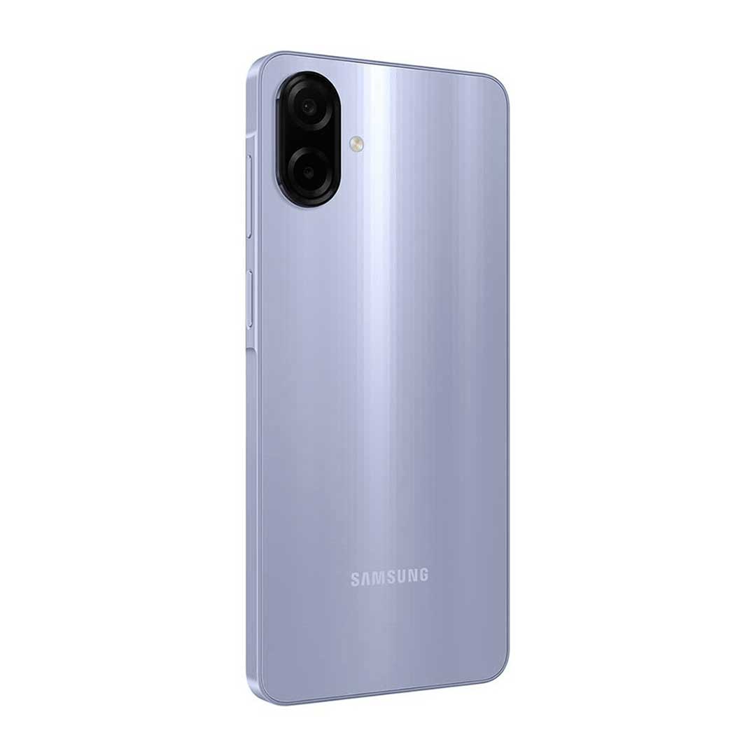 Samsung Galaxy A07 vista lateral delgada con botones