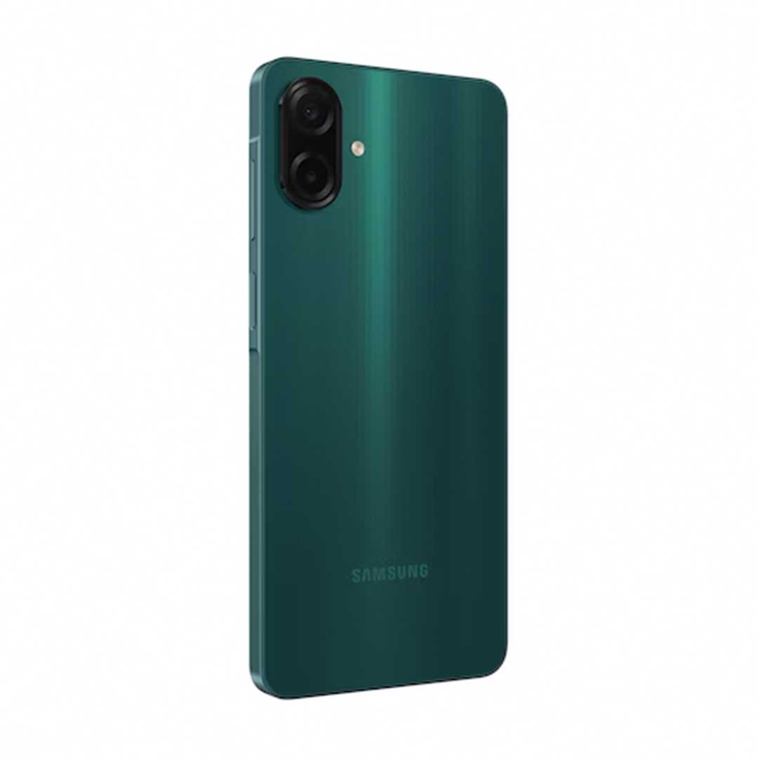Samsung Galaxy A07 ángulo posterior con módulos de cámara