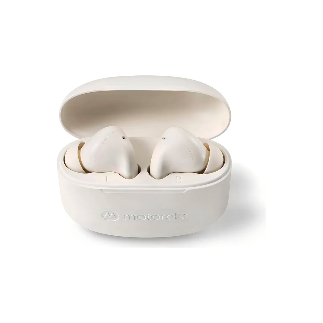 Audífonos Motorola Moto Buds Inalámbricos | ANC Adaptativo Batería 42h Hi-Res Audio IP54