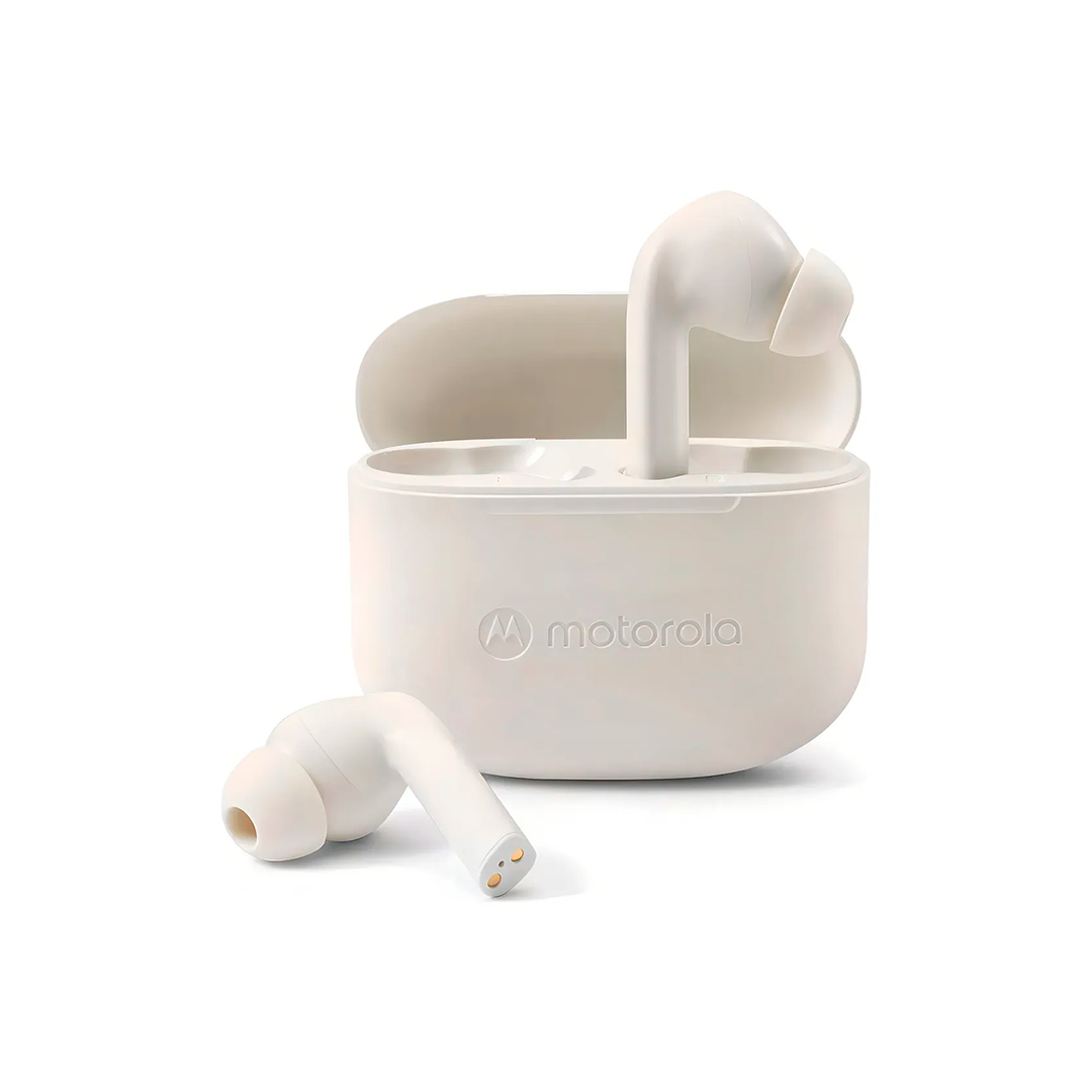 Audífonos Motorola Moto Buds Inalámbricos | ANC Adaptativo Batería 42h Hi-Res Audio IP54
