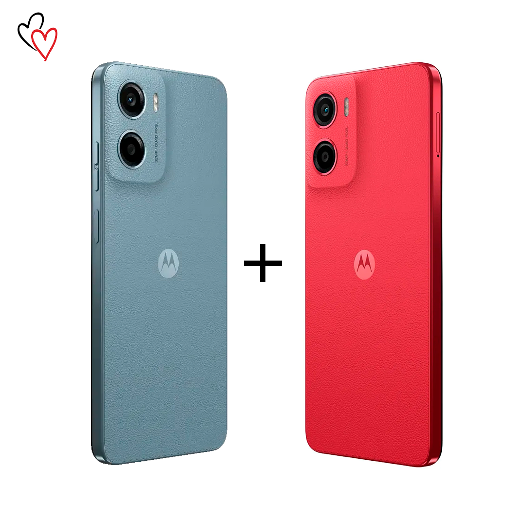 Moto e15 64GB + Moto G05 128GB