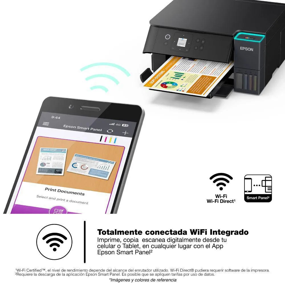 Sistema de tanques de tinta EcoFit de la Epson EcoTank L4360
