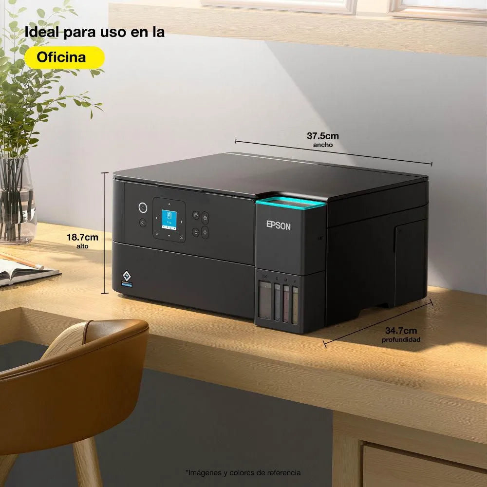 Especificaciones tecnicas y dimensiones de la impresora Epson L4360