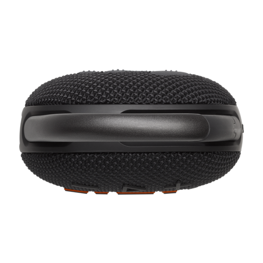 JBL Clip 5 vista superior negra, botones de control visibles
