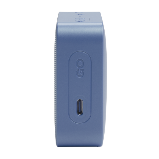 JBL GO Essential 2 azul, vista lateral derecha del parlante