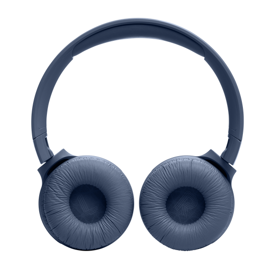 JBL Tune 520BT detalle del auricular lateral azul