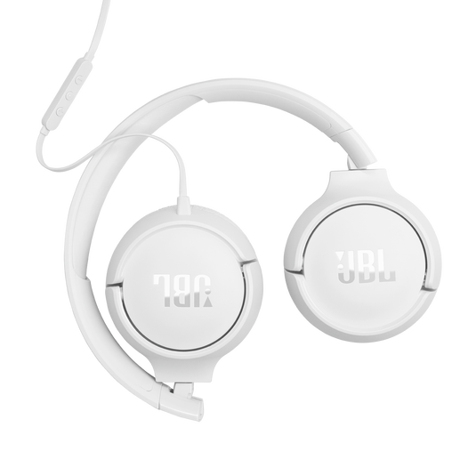 JBL Tune 520C USB-C diseño plegable blanco