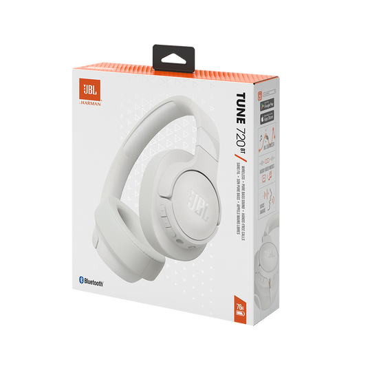 Auriculares Inalámbricos JBL Tune 720BT Over-Ear | Bluetooth 5.3 Batería 76h Sonido Pure Bass Multipunto