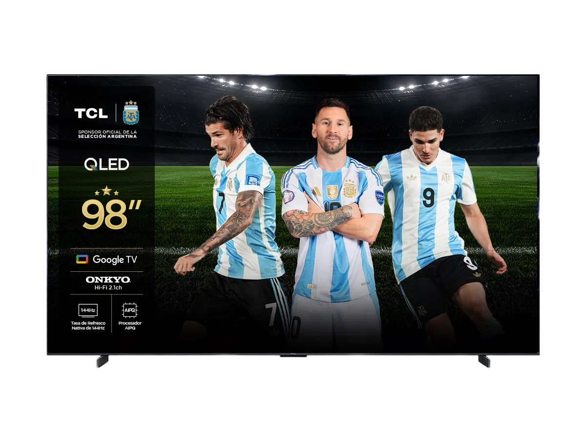 Televisor TCL 98 Pulgadas 4K QLED GOOGLE TV 98P8K