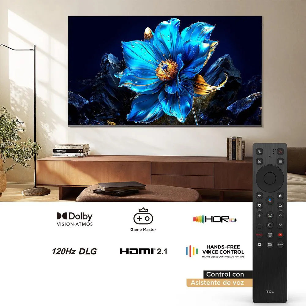 Televisor TCL 65 pulgadas QLED UHD 4K Smart TV 65P7K