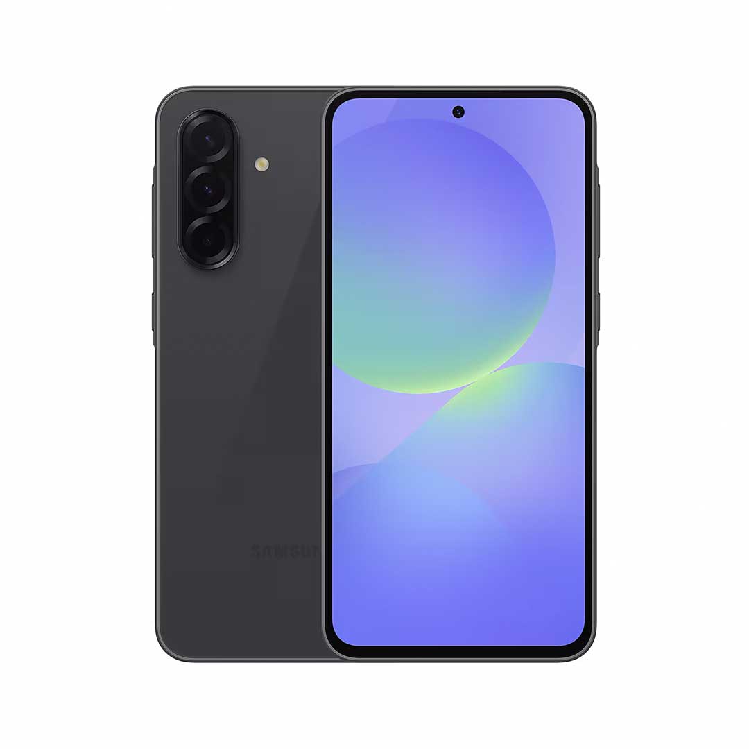 Samsung Galaxy A36 5G negro, vista frontal del celular