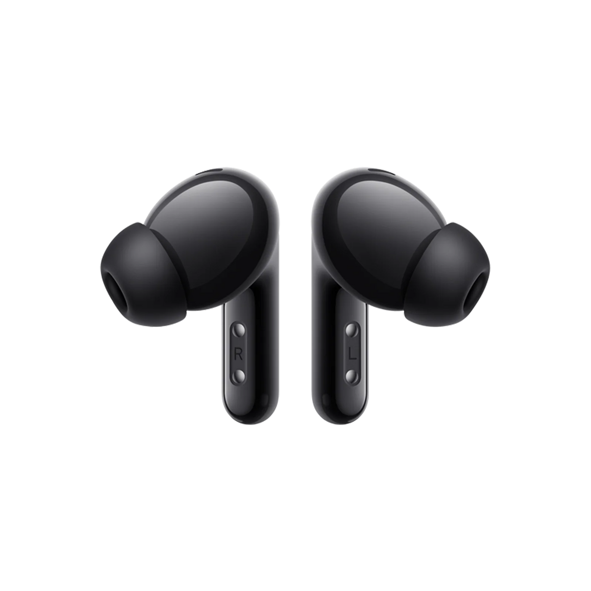 Xiaomi Redmi Buds 6 vista lateral del estuche compacto