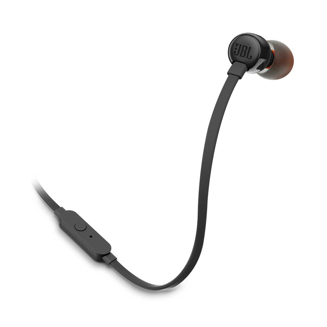 JBL Tune 110 vista del cable y control manos libres
