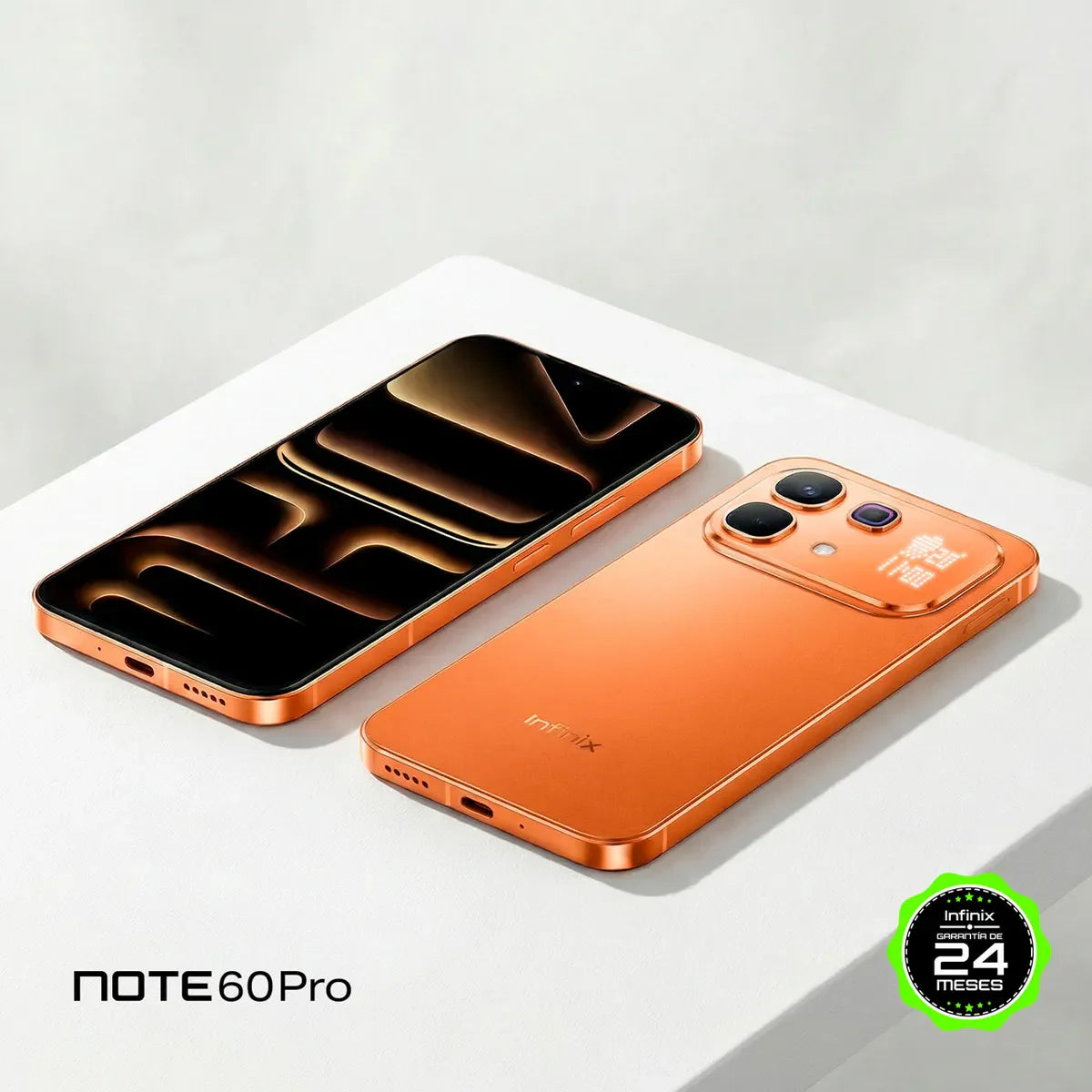 Celular Infinix Note 60 Pro | 256GB 8GB RAM AMOLED Curva 120Hz Cámara 108MP Carga 70W