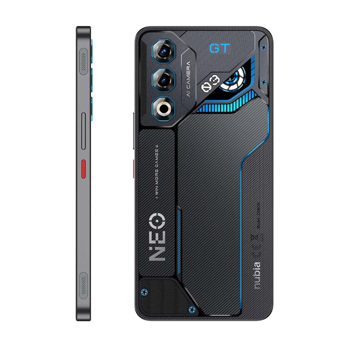 Celular Gamer ZTE Nubia Neo 3 GT 5G | 256GB 8GB RAM AMOLED 120Hz Gamer Batería 6000mAh