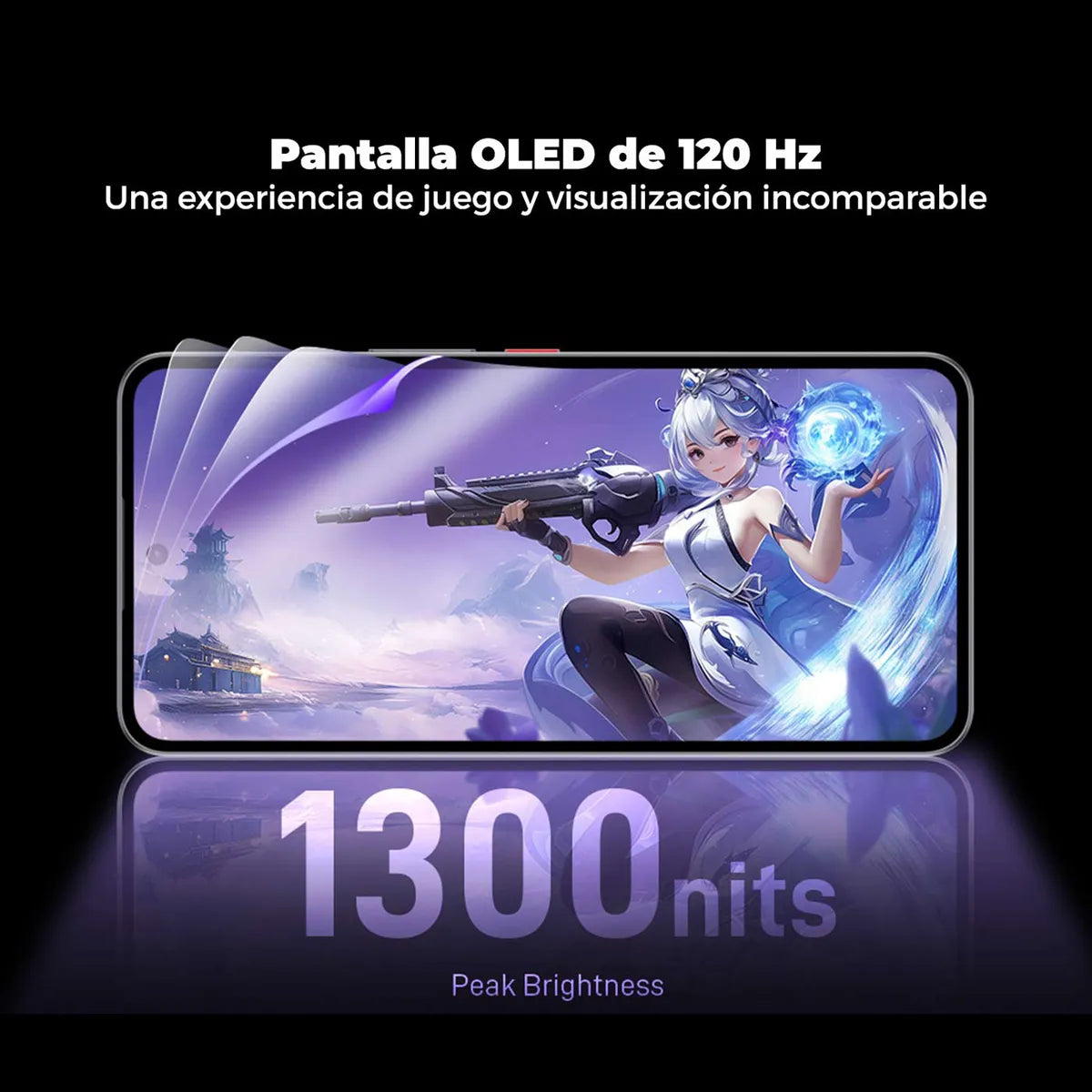 Celular Gamer ZTE Nubia Neo 3 GT 5G | 256GB 8GB RAM AMOLED 120Hz Gamer Batería 6000mAh