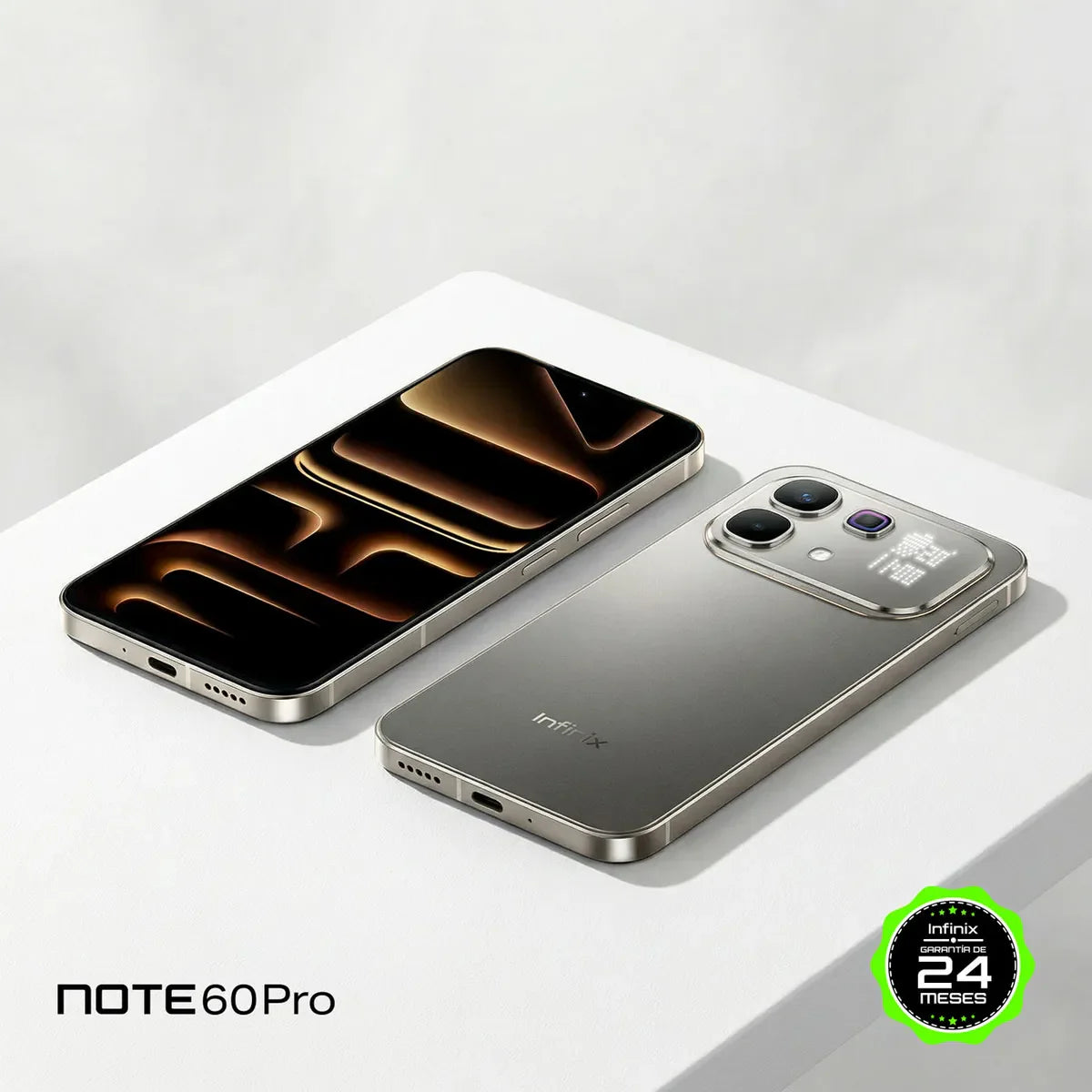 Celular Infinix Note 60 Pro | 256GB 8GB RAM AMOLED Curva 120Hz Cámara 108MP Carga 70W