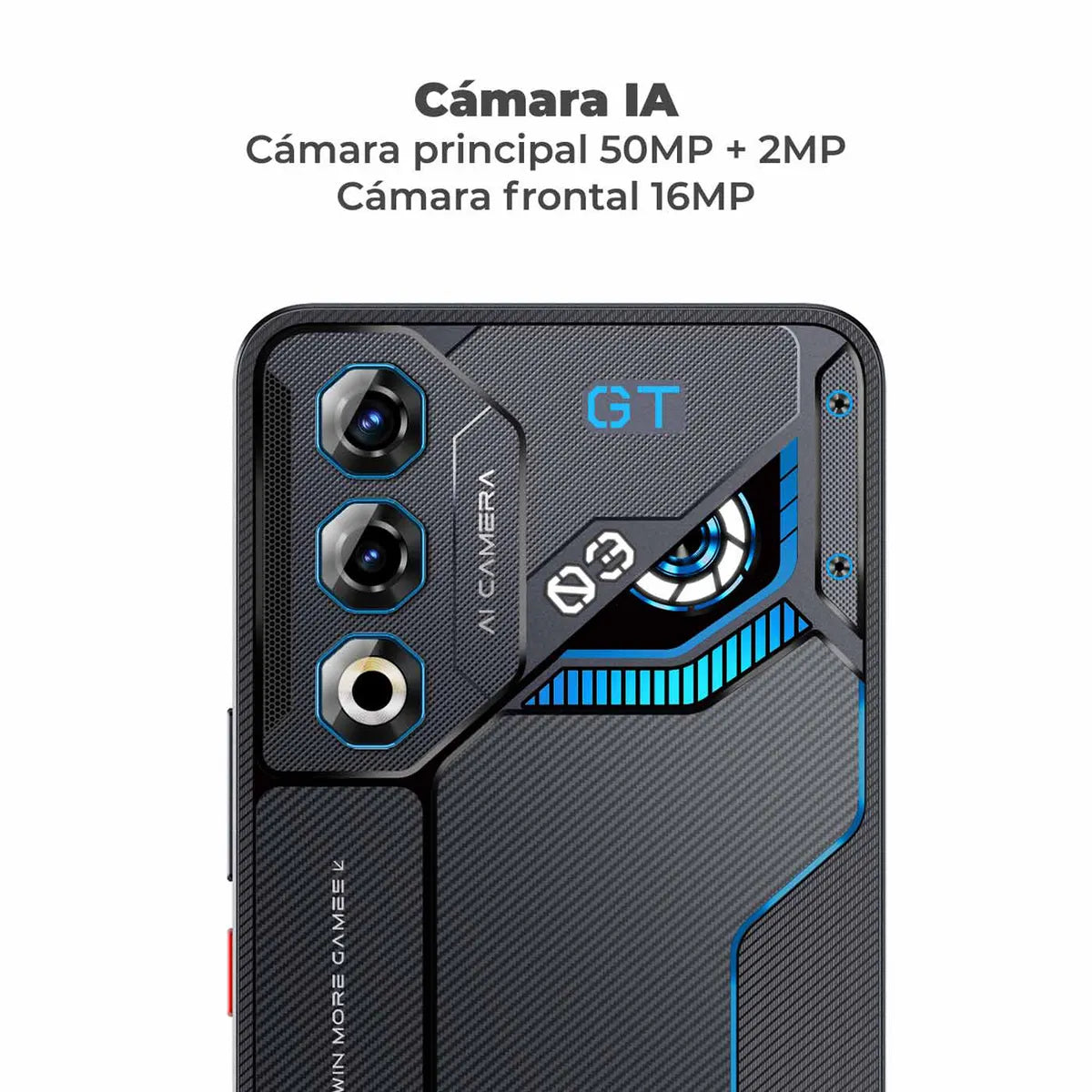 Celular Gamer ZTE Nubia Neo 3 GT 5G | 256GB 8GB RAM AMOLED 120Hz Gamer Batería 6000mAh