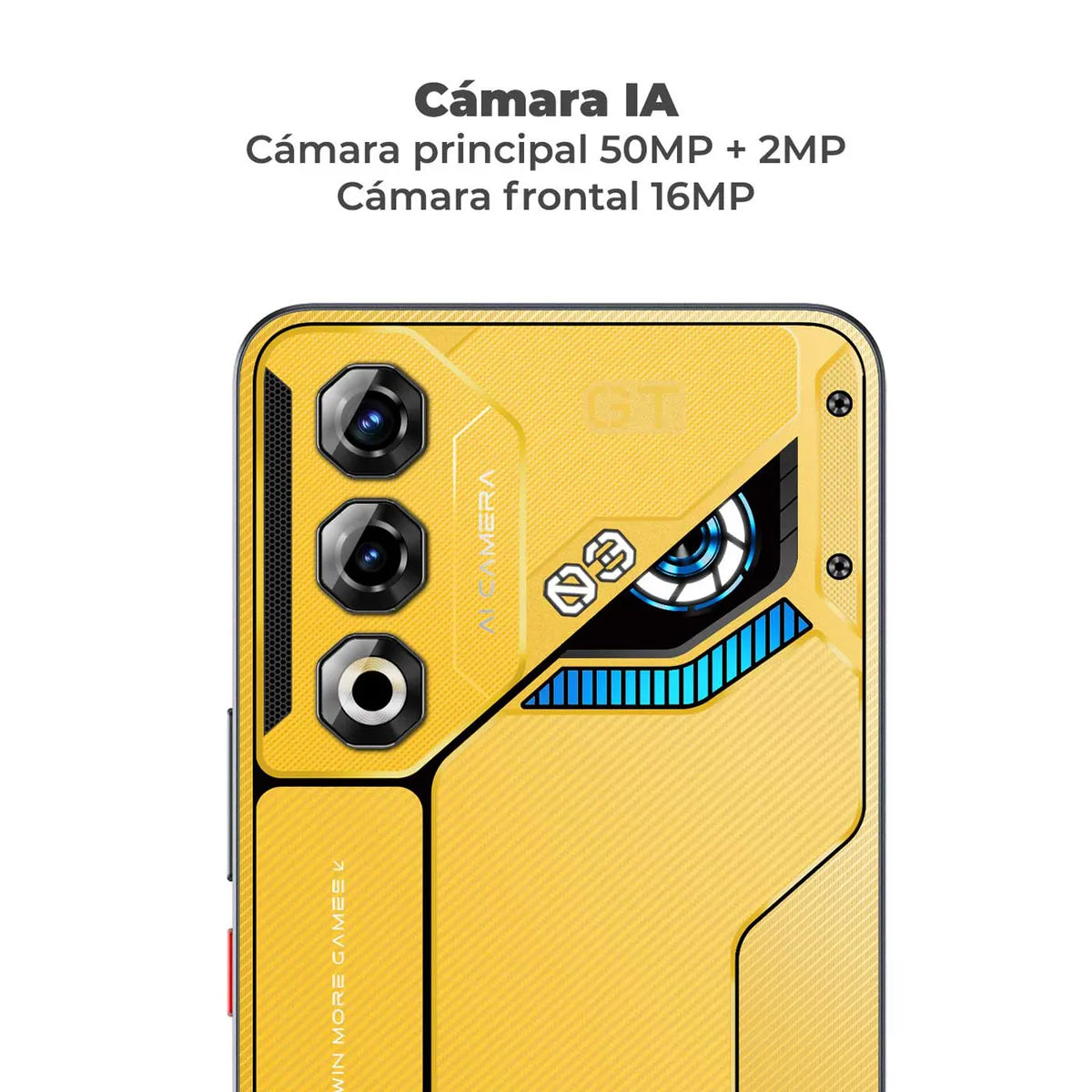 Celular Gamer ZTE Nubia Neo 3 GT 5G | 256GB 8GB RAM AMOLED 120Hz Gamer Batería 6000mAh