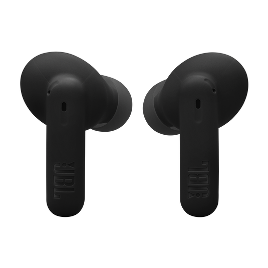 JBL Wave Beam 2, audífonos vista frontal negro