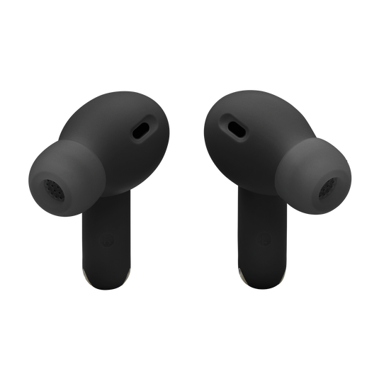 JBL Wave Beam 2, audífonos vista posterior negro