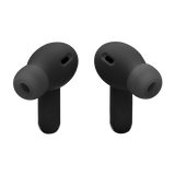 JBL Wave Beam 2, audífonos vista posterior negro