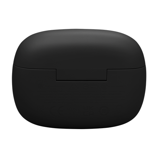 JBL Wave Beam 2, estuche de carga vista trasera negro