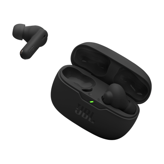 JBL Wave Beam 2 true wireless, vista hero negra