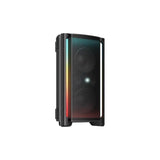 Parlante TCL TP300K 340 Watts Negro, vista lateral con controles
