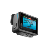 Cámara GOPRO Hero Black vista lateral con pantalla