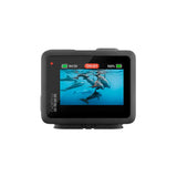 Cámara GOPRO Hero Black vista trasera con pantalla táctil