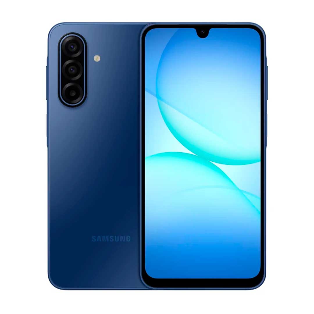 Samsung Galaxy A17 4G vista frontal, pantalla AMOLED