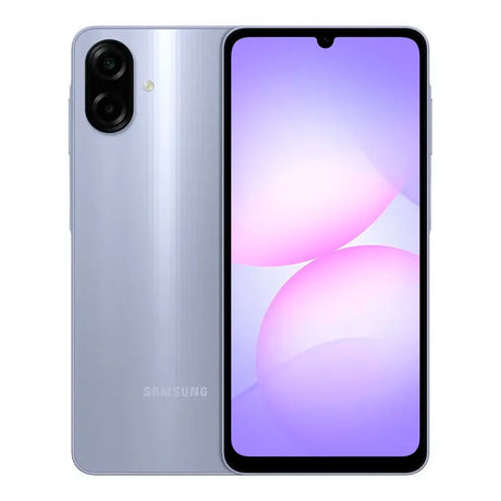 Samsung Galaxy A07 detalle de cámaras traseras y diseño