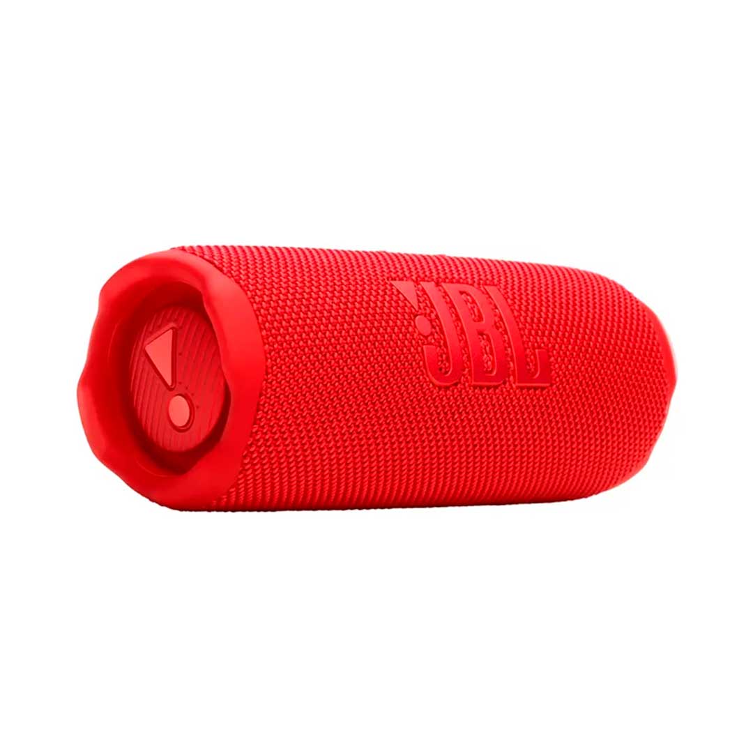 JBL Flip 7 vista general en uso, color morado