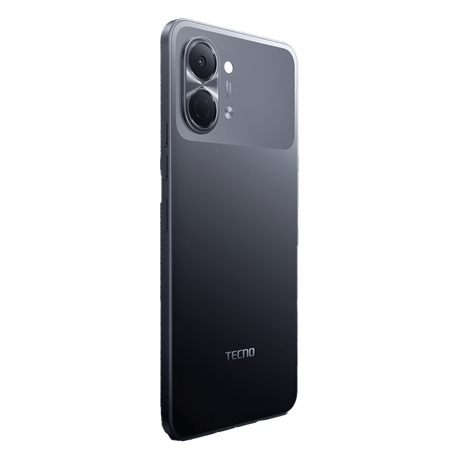 Tecno Spark Go 3, vista lateral delgada del celular