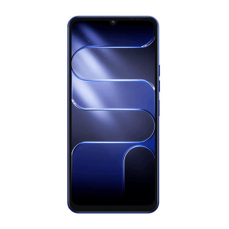 Tecno Spark Go 3, vista frontal con pantalla encendida
