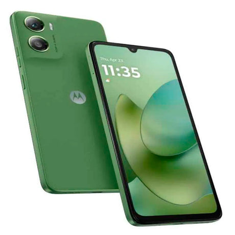 Motorola Moto G06 vista posterior, acabado del equipo