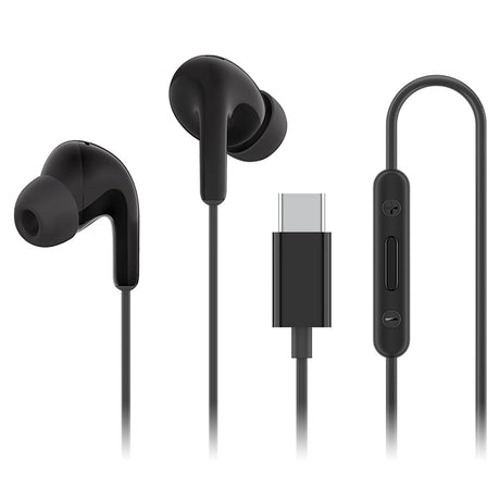 Auriculares Xiaomi In-Ear Tipo C, vista frontal con cable TPE