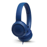 JBL Tune 500 vista lateral mostrando diseño plegable