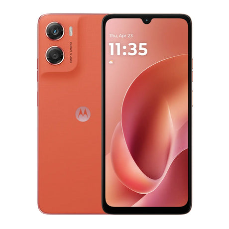 Motorola Moto G06 perfil lateral, botones visibles