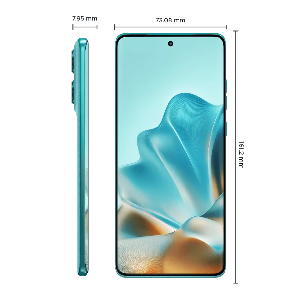 Celular Motorola Edge 60 Fusion | 256GB 8GB RAM Pantalla pOLED 1.5K Cámara 50MP OIS IP68/69