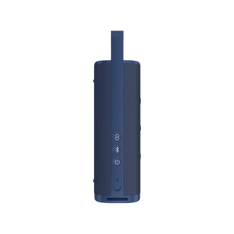 Xiaomi Sound Outdoor vista lateral, parlante portátil azul