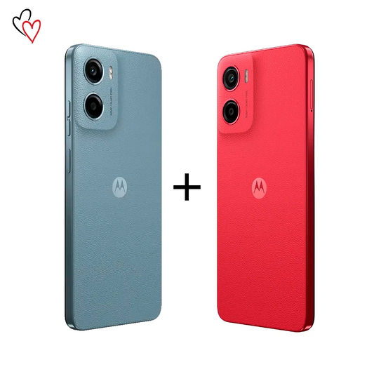 Moto e15 64GB + Moto G05 128GB