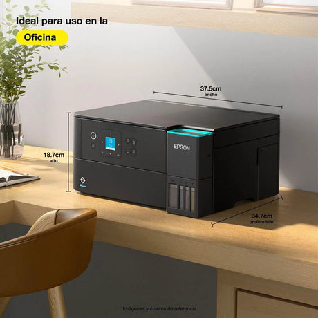 Especificaciones tecnicas y dimensiones de la impresora Epson L4360