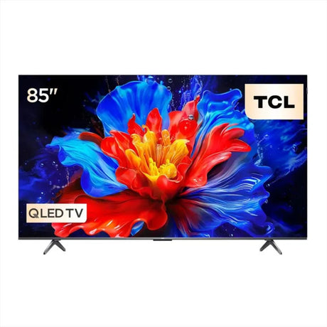 TCL 85P8k vista frontal del televisor QLED 4K Smart TV